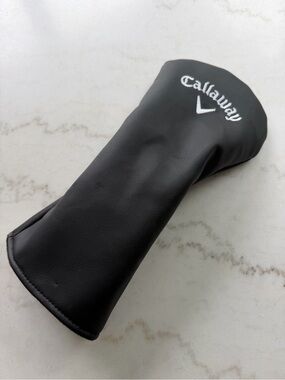 Callaway Driver Golf Club Headcover Black with White Logo